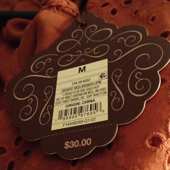 New Knox Rose Boho, Desert Red,sleeveless SummerDress NWT  Size M - Picture 13 of 14